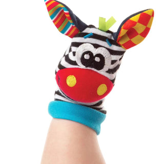 Baby Cartoon Tier Handgelenk-Glocken-Socken