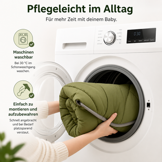 RockerBaby® Babygym – Fördert Motorik & Sinne ab Geburt