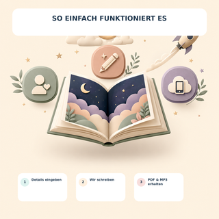 Personalisierte Einschlafgeschichte für dein Kind