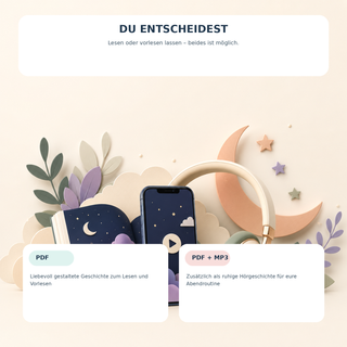 Personalisierte Einschlafgeschichte für dein Kind